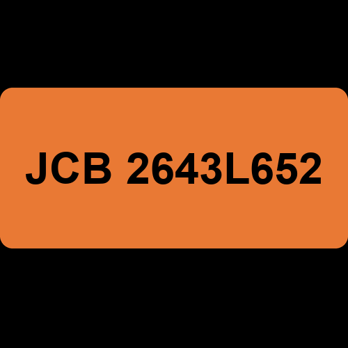 JCB 2643L652